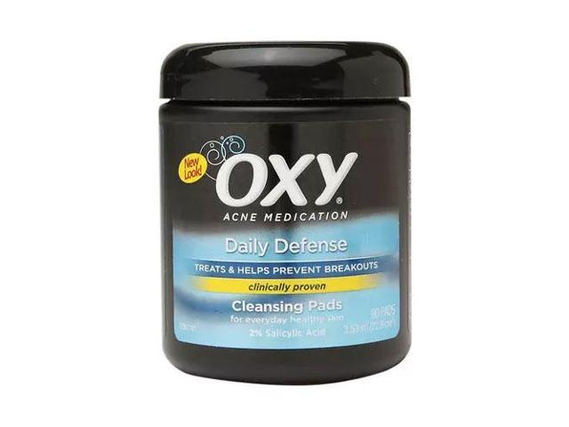 Oxy Acne Medication Daily Defense Cleansing Pads Ct Newegg