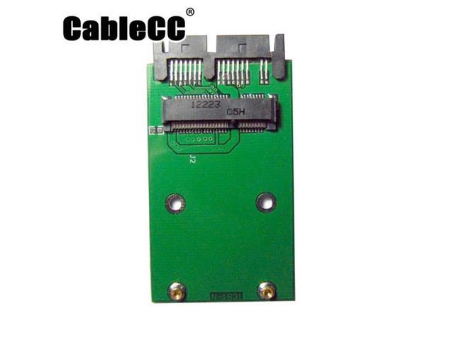 Cablecc Mini PCI E MSATA SSD To 1 8 Micro SATA 7 9 16pin Adapter Add