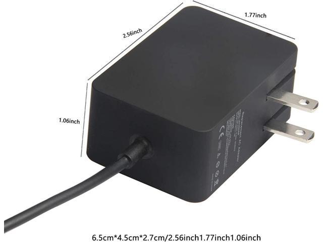 Surface 3 Charger 13W 5 2V 2 5A AC Power Adapter Charger Cord