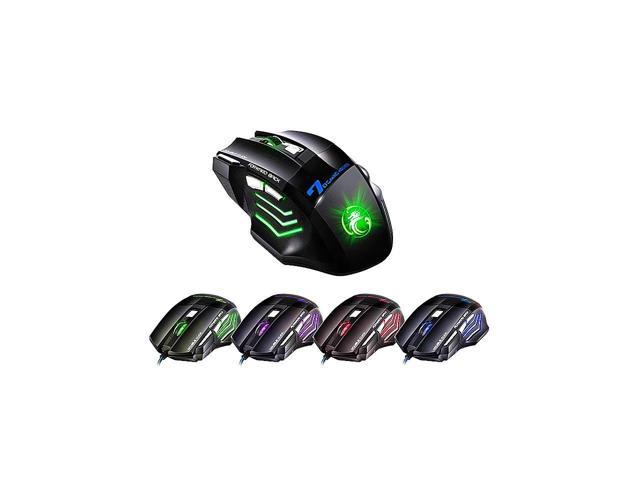 Gaming Mouse IMice X7 Professional Wired Gaming Mouse 7 Button 2400 DPI