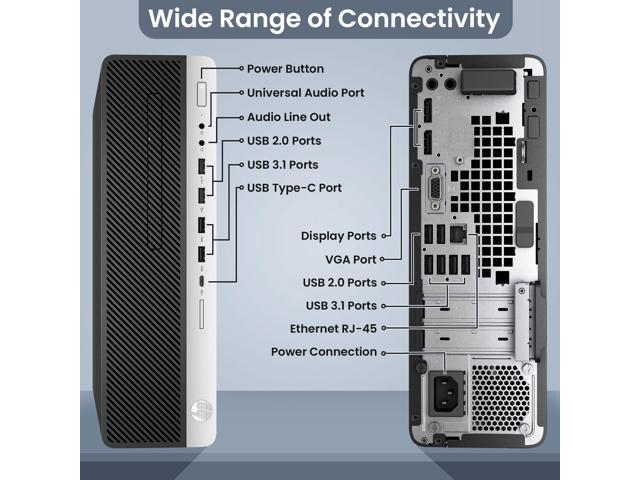 Refurbished Hp Prodesk G Sff Desktop Computer Pc Intel Hexa Core I