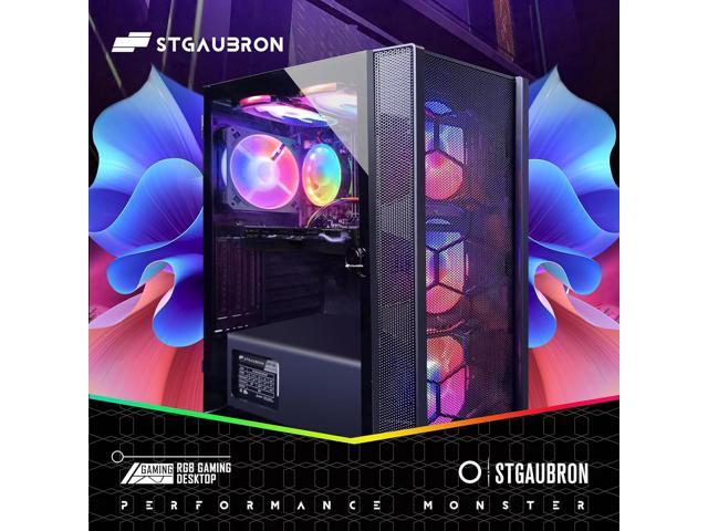 Stgaubron Gaming Desktop Pc Intel Core I G Up To G G Ram T