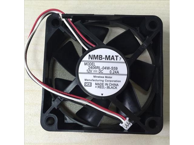 NMB 2406RL 04W S59 6CM 6015 12V 0 24A Projector Axial Cooling Fan