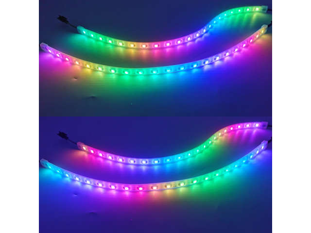 Airgoo Addressable Rgb Pc Led Strip Silicone Housing Ws B Rgbic