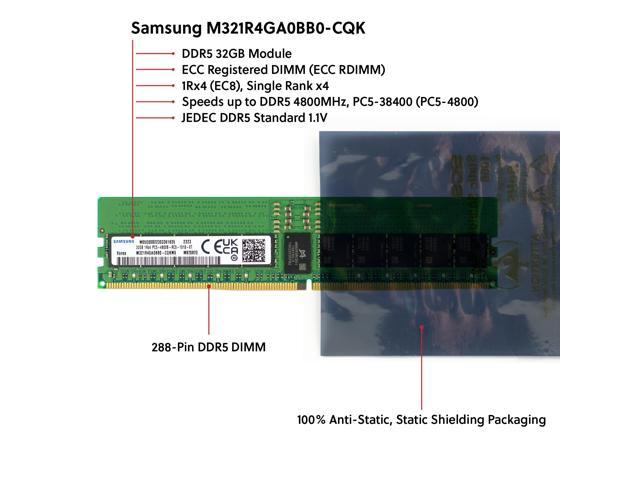 Samsung M R Ga Bb Cqk Gb Ddr Reg Ec Rdimm Pc R Ecc