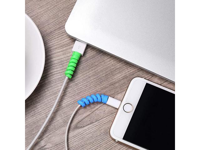 Pieces Highly Flexible Silicone Micro Usb Protector Mouse Cable