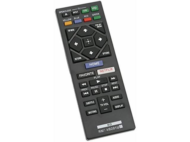 Rmt Vb201u Replace Remote Fit For Sony Blu Ray Disc Player Bdp S3700