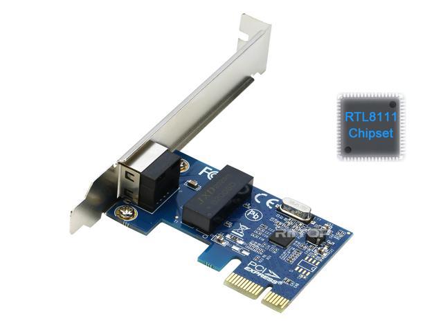 Gigabit Ethernet Pci E Express X M Network Adapter Lan Card Rj