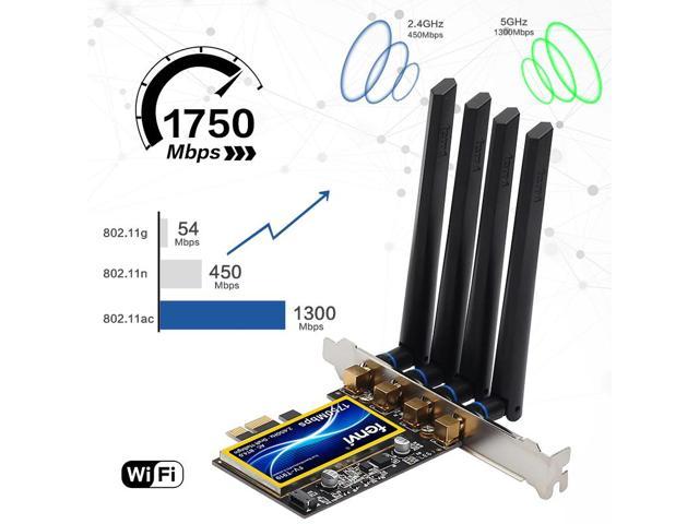 T919 1750Mbps PCIe Desktop Wifi Card BCM94360CD For MacOS Hackintosh