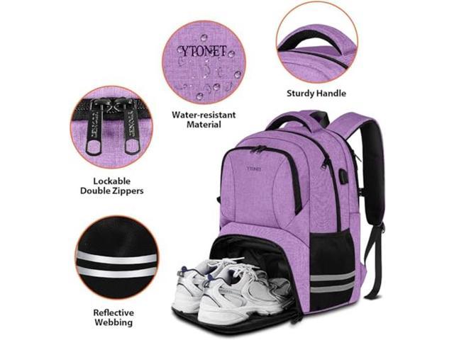 Ytonet Gym Backpack For Women Men Travel Backpack With Shoe