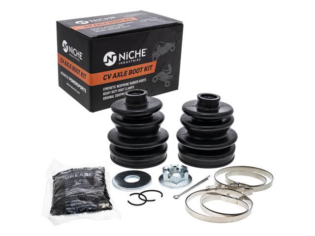 Niche Front Rear Cv Axle Boot Kit For Arctic Cat Trv Tbx