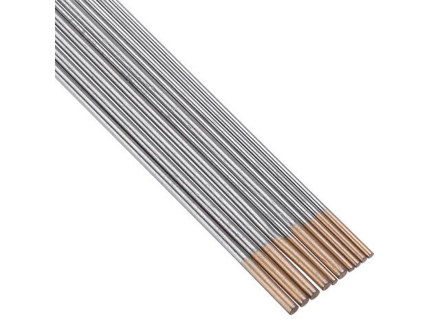 10Pcs WL15 150mm Length TIG Welding Tungsten Electrodes 1 0 1 6mm