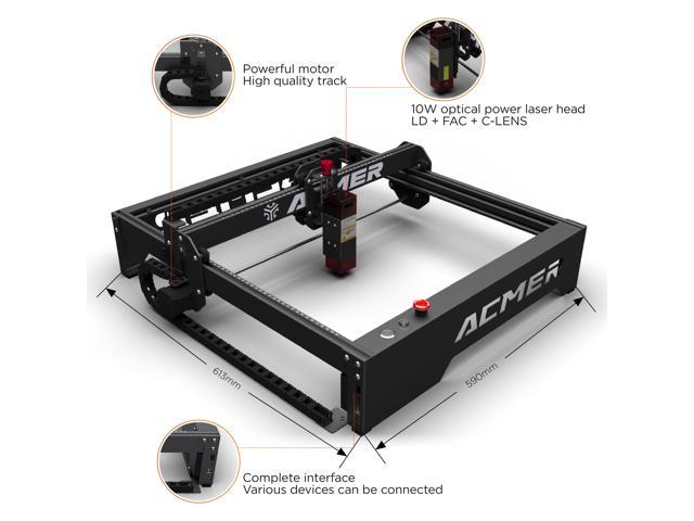 ACMER P1 10w Engraver Machine Engraving Cutting Machine For Wood And