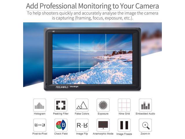 Feelworld Fw Inch Nit Ultra Bright Dslr Camera Field Monitor