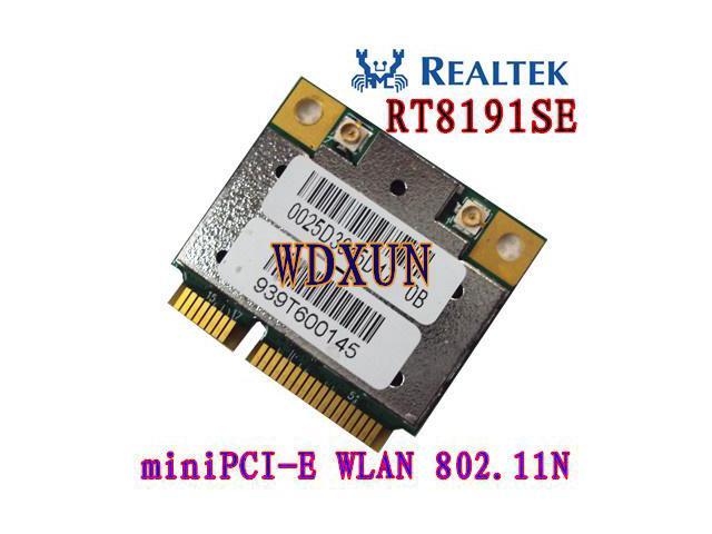 RealTek RTL8191se Hlaf Mini Pci E Wifi Wireless WLAN Card 802 11b G N 2