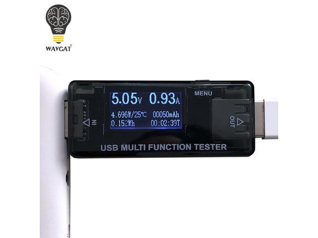 WAVGAT USB Tester DC Voltage And Current Detection QC2 0 3 0 Power Bank