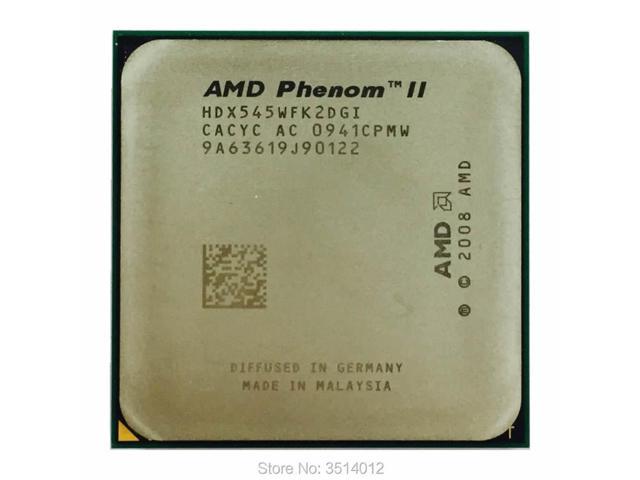 AMD Phenom II X2 545 3 0GHz Dual Core CPU Processor HDX545WFK2DGI