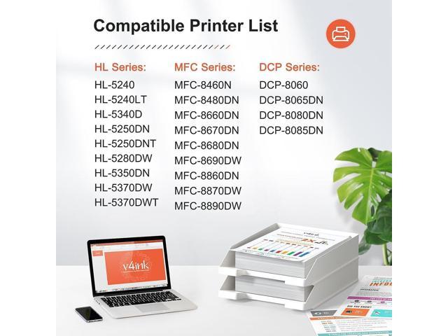 V4ink Compatible Drum Replacement For Brother DR520 DR620 1Pack For DCP