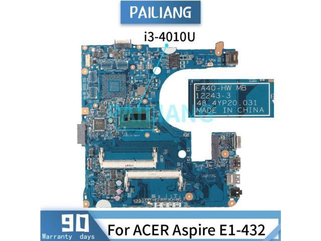 Mainboard For ACER Aspire E1 432 I3 4010U Laptop Motherboard 12243 3