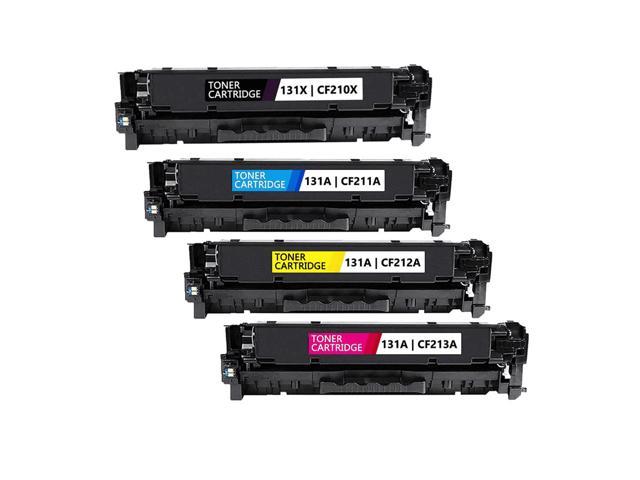 4 Pack Black Cyan Magenta Yellow Toner Cartridge For HP 131X CF210X