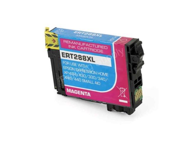 High Yield Magenta Ink Cartridge With Chip Showing Ink Level Compatible