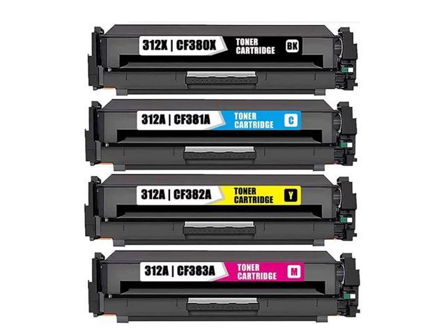 Pack New Black Cyan Magenta Yellow Toner Cartridge For Hp X Cf X