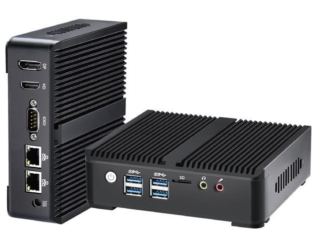 Neosmay Fanless Mini Pc Intel Celeron N Cpu Dual Gigabit Ethernet