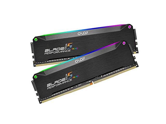 Oloy Ddr Ram Gb X Gb Black Hairline Blade Rgb Mhz Cl