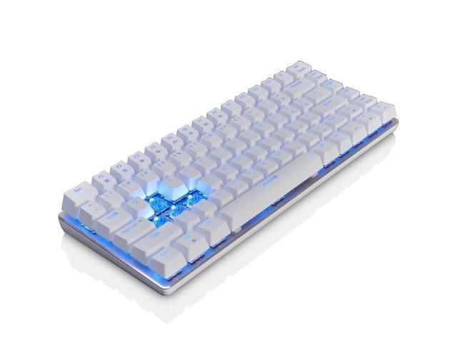 Ajazz Geek Ak Backlit Usb Wired Gaming Mechanical Keyboard Blue Black