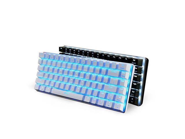 Ajazz Geek Ak Backlit Usb Wired Gaming Mechanical Keyboard Blue Black