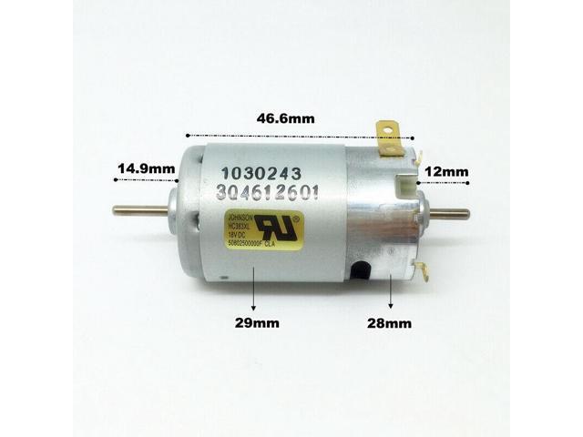 JOHNSON 1030243 RS 390 Carbon Brush Motor DC 12V 18V 11250RPM High