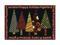 Shaw Living Holiday Collection Twinkle Trees Area Rug Multi 2' 7