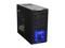 XION XON-560 mATX/ ITX Meshed Mini Tower Case, USB 3.0, Black/Blue LED