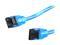 OKGEAR OK10A3RUB11 10 in. SATA 6Gb/s round cable, straight to straight