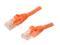 BYTECC C6EB-1O 1 ft. Cat 6 Orange Enhanced 550MHz Patch Cables