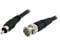 BYTECC BNC/RCA-25K 25 ft. BNC to RCA Cable, 75 ohm, Black Male to Male