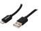 StarTech.com USBCLT60CMB Black Coiled Black Apple 8-pin Lightning Connector to USB Cable for iPhone / iPod / iPad
