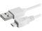 Insten 1132010 White 1X Micro USB 2- in-1 Cable compatible with HTC One M7