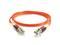 C2G 37977 3m LC-LC 50/125 OM2 Duplex Multimode Fiber Optic Cable - Plenum CMP-Rated - Orange