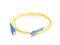 C2G 37110 3m LC-SC 9/125 OS2 Simplex Single-Mode PVC Fiber Optic Cable - Yellow