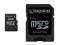 Kingston 2GB MicroSD Flash Card  w/ SD Adapter Model SDC/2GB - Retail