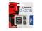Kingston 4GB (2GB x 2) MicroSD Flash Card Twin Pack (2pcs) One Adapter - Retail