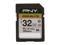 PNY 32GB Secure Digital High-Capacity (SDHC) Flash Card Model P-SDH32U1-GES3
