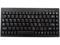 Adesso ACK-595PB Mini PS/2 Keyboard (Black)