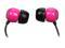 Pioneer Pink SE-CL07-P 3.5mm Connector Canal Stereo Headphone (Pink)