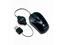 TOSHIBA PA3765U-1ETG Black 3 Buttons Tilt Wheel USB Wired Optical 1000 dpi Retractable Mini Mouse