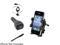 Insten Holder Mount + Black Car Charger + Cable + Black Stylus Compatible with Samsung Galaxy S4 i9500 S3
