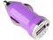 Insten 949447 Purple Universal USB Mini Car Charger Adapter