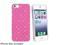 Insten Hot Pink Lattice Diamonds Snap-on Hard Plastic Case For iPhone 5 / 5S 800825