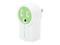 Syba CL-ADA60007 Green/White Rotatable USB Charger, Splits a Standard AC Power Outlet with an Extra USB Charging Port